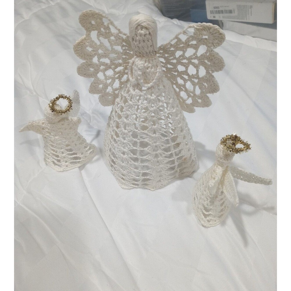 Lace Doily Angels and Baby Angeles Decorations